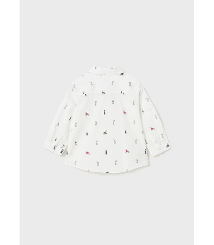 CAMISA BÉBE NIÑO PERROS MAYORAL