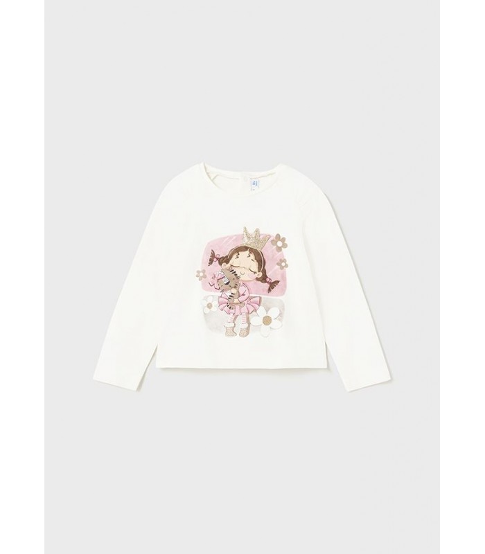 CAMISETA BEBÉ NIÑA PRINCESA MAYORAL