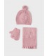 CONJUNTO GORRA BUFANDA Y MANOPLAS BEBÉ NIÑA MAYORAL