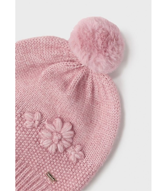 CONJUNTO GORRA BUFANDA Y MANOPLAS BEBÉ NIÑA MAYORAL