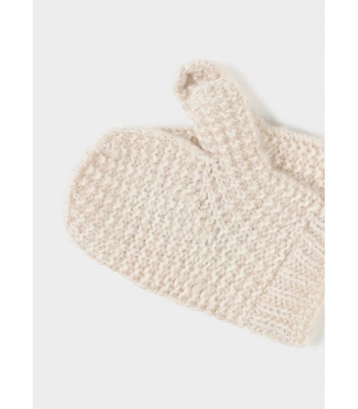 CONJUNTO GORRA BUFANDA Y MANOPLAS BEBÉ NIÑA MAYORAL