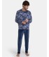 PIJAMA HOMBRE MICROPOLAR ARTICO MASSANA