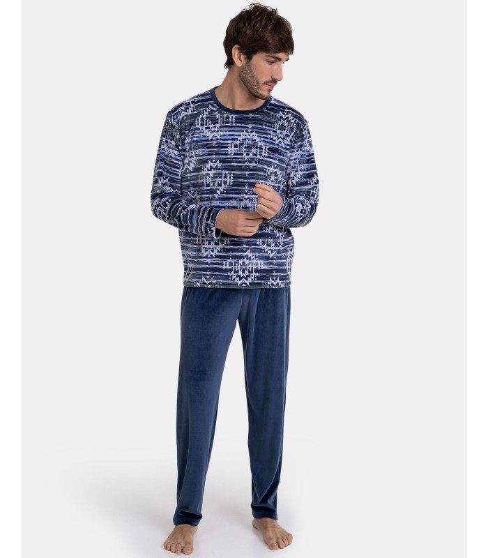 PIJAMA HOMBRE MICROPOLAR ARTICO MASSANA