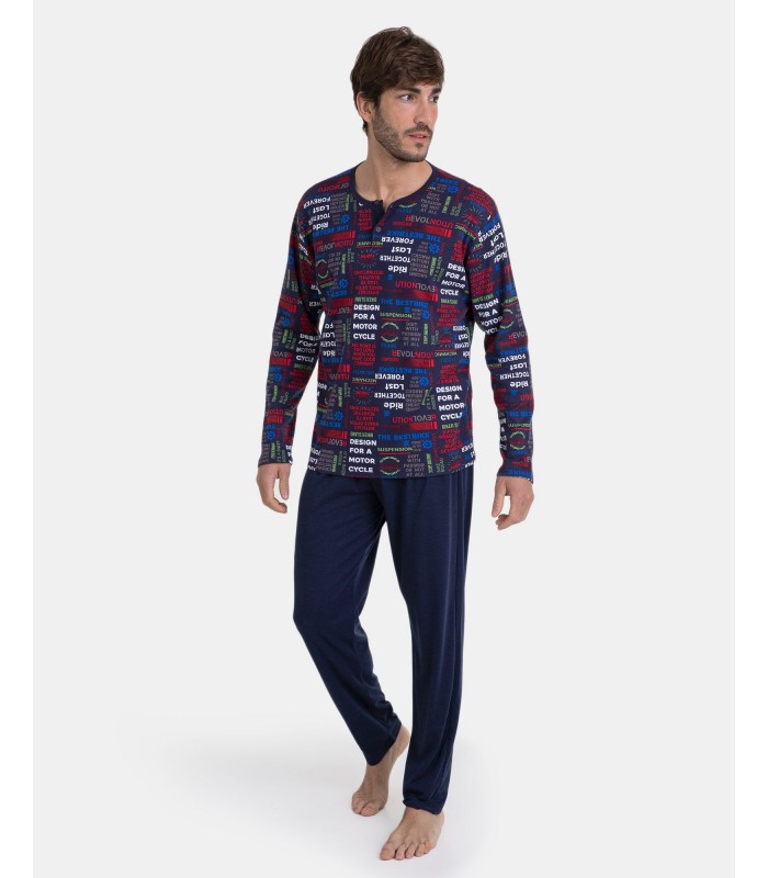 PIJAMA HOMBRE LETRAS MASSANA