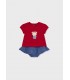 CONJUNTO FALDA BEBÉ NIÑA OSO MAYORAL