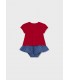 CONJUNTO FALDA BEBÉ NIÑA OSO MAYORAL