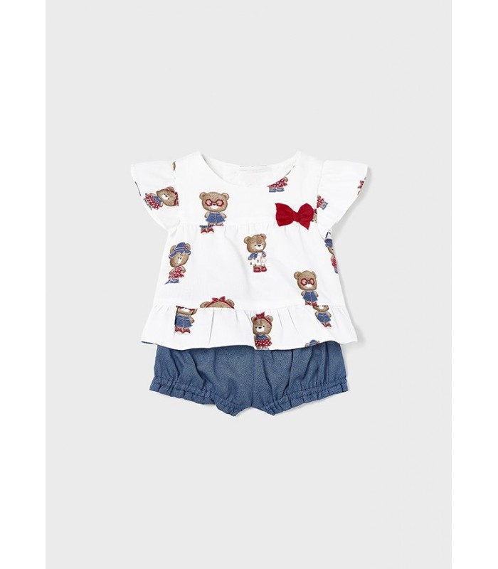 CONJUNTO BOMBACHO BEBÉ NIÑA MAYORAL