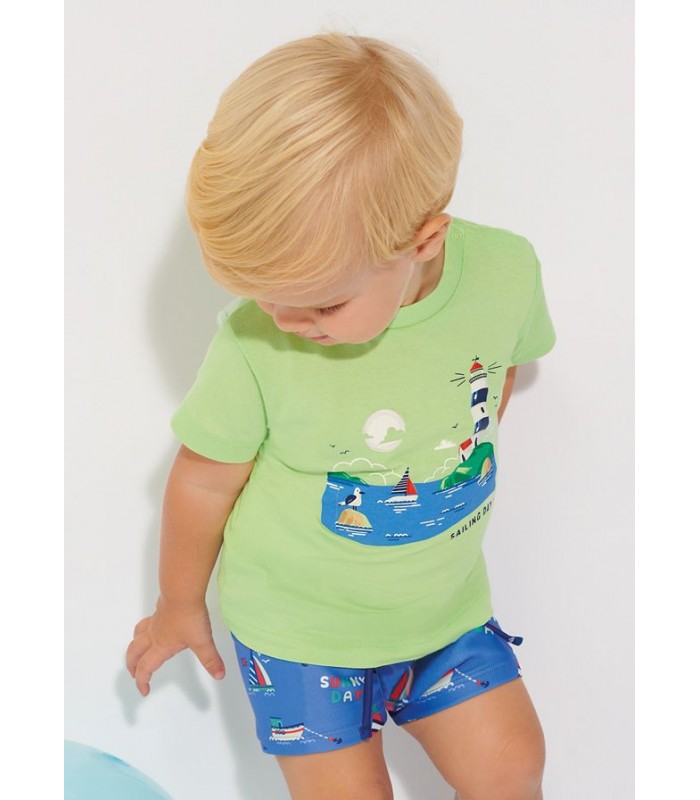 PACK DOS CAMISETAS BEBÉ NIÑO MAYORAL