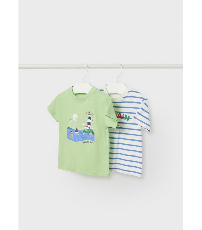 PACK DOS CAMISETAS BEBÉ NIÑO MAYORAL