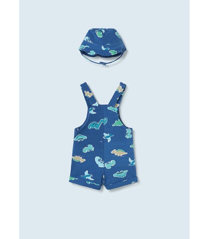 CONJUNTO PETO Y GORRO PUNTO BEBÉ MAYORAL