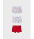 PACK TRES BOXERS NIÑO DINO MAYORAL