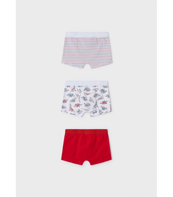PACK TRES BOXERS NIÑO DINO MAYORAL