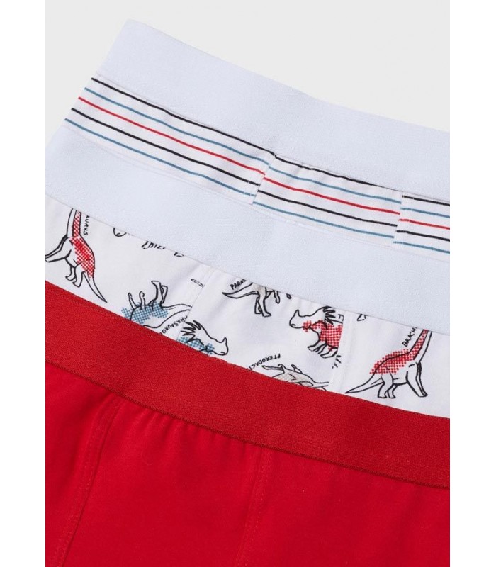 PACK TRES BOXERS NIÑO DINO MAYORAL