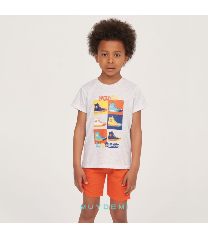 PIJAMA NIÑO SNEAKERS MUYDEMI