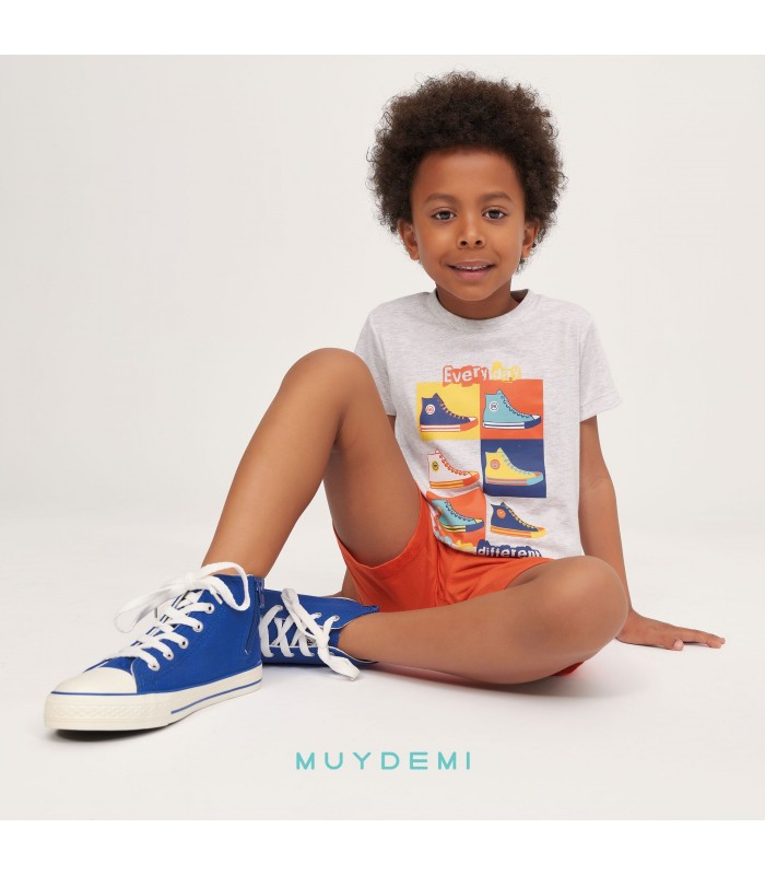 PIJAMA NIÑO SNEAKERS MUYDEMI