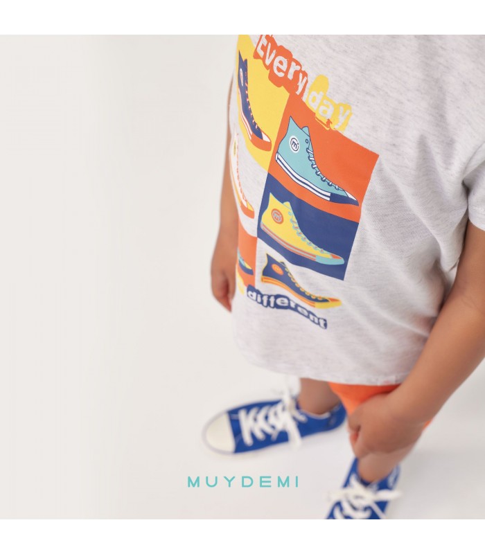 PIJAMA NIÑO SNEAKERS MUYDEMI