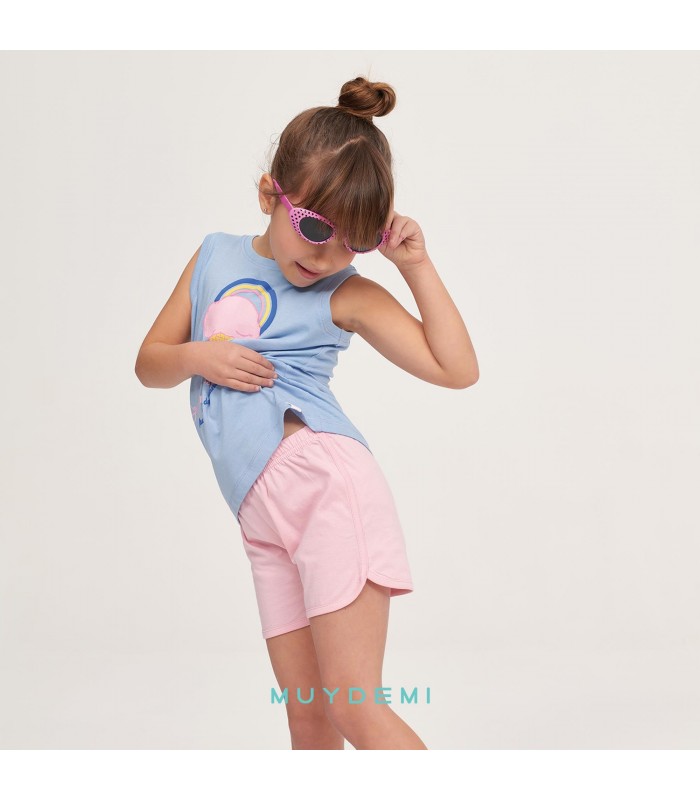 PIJAMA NIÑA HELADO MUYDEMI