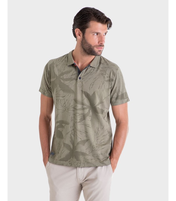 POLO HOMBRE HOJAS MASSANA