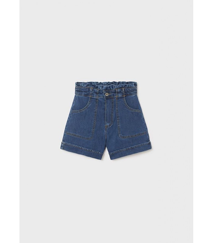 PANTALÓN CORTO TEJANO NIÑA MAYORAL