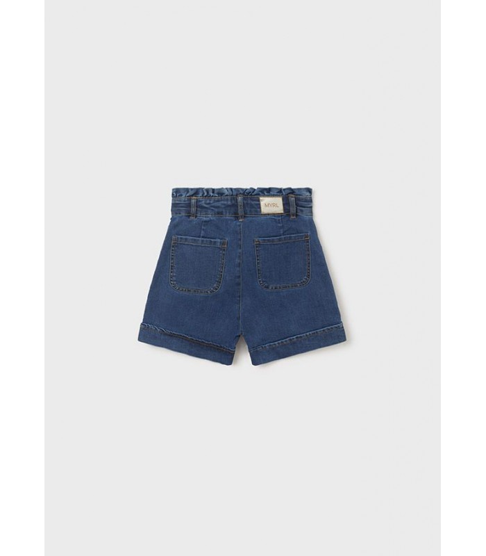 PANTALÓN CORTO TEJANO NIÑA MAYORAL