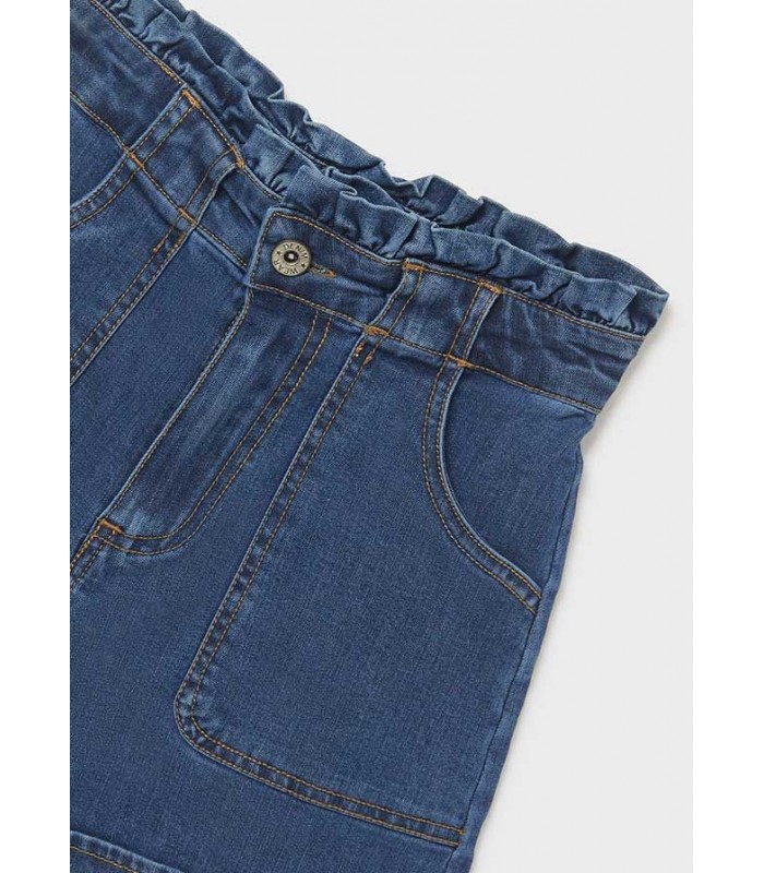 PANTALÓN CORTO TEJANO NIÑA MAYORAL