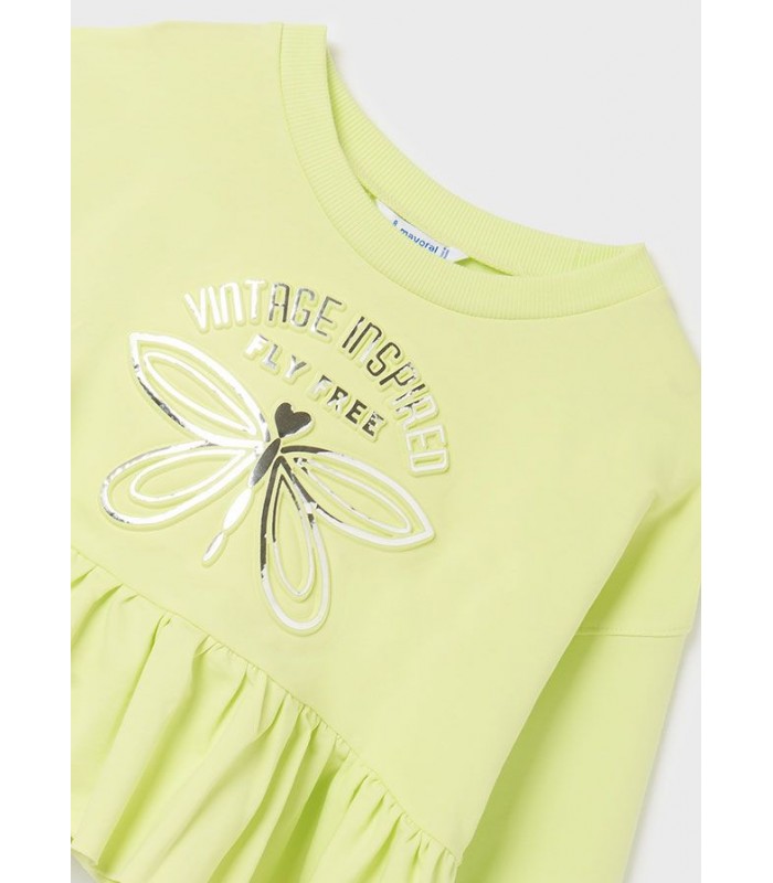 SUDADERA NIÑA VOLANTE MAYORAL