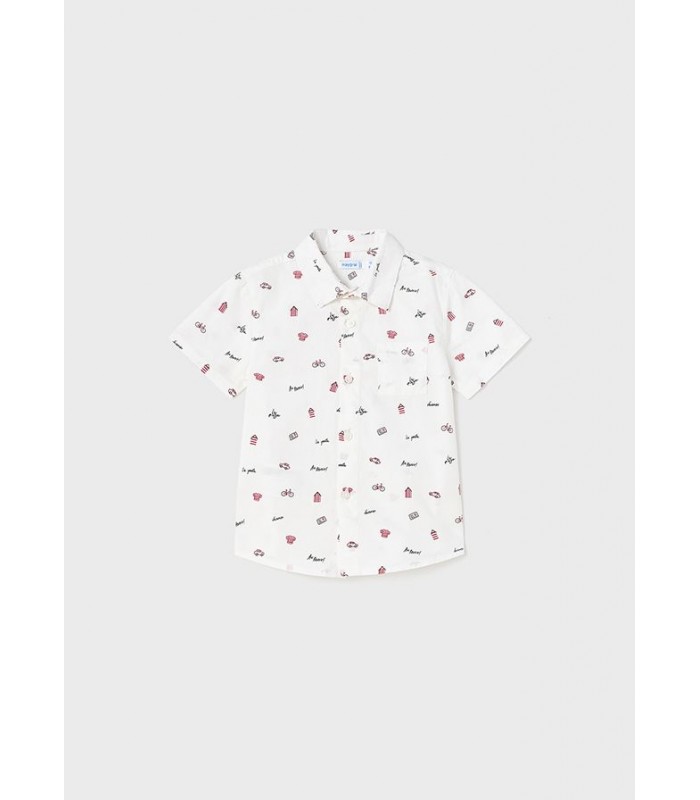 CAMISA BEBÉ NIÑO ESTAMPADO MAYORAL