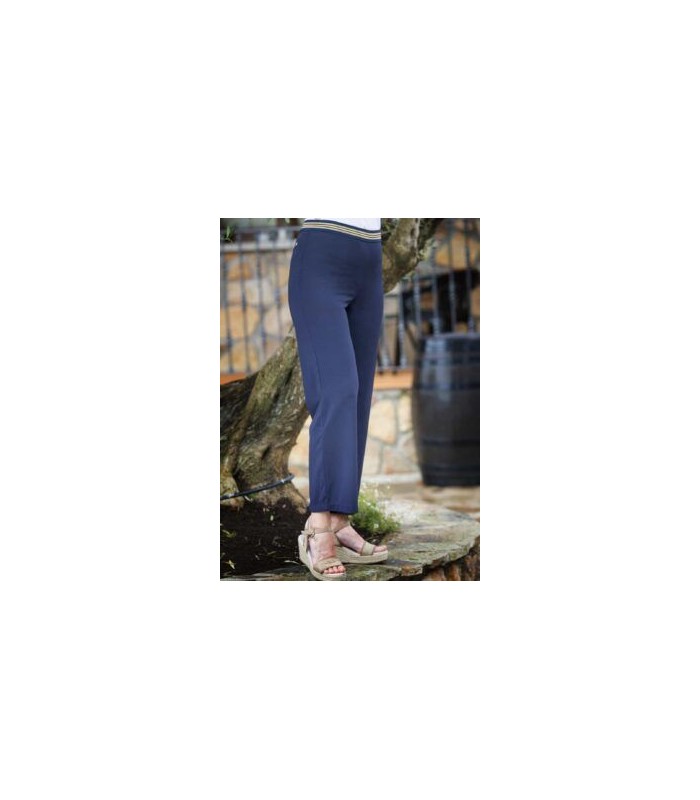 PANTALÓN MUJER LISO GOMA WALTRON