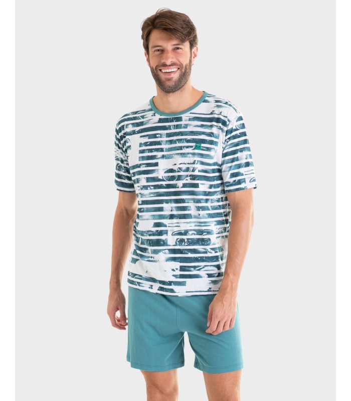 PIJAMA HOMBRE RAYAS MASSANA