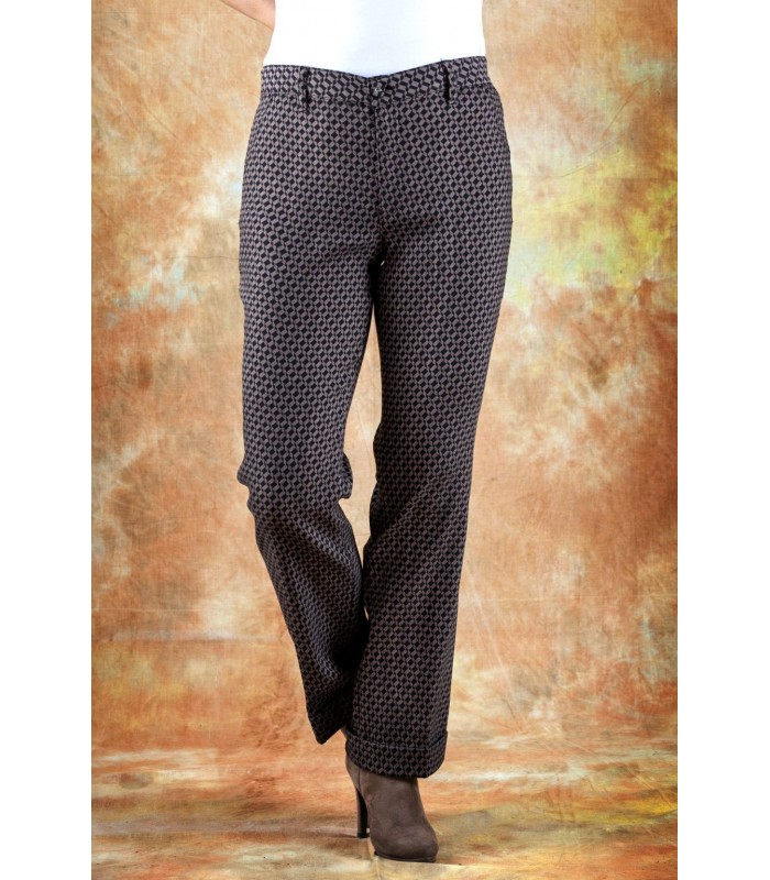 PANTALÓN MUJER CAPRI ESTAMPADO WALTRON