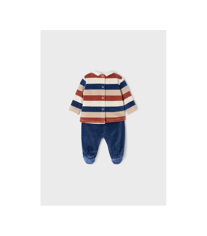 CONJUNTO POLAINA BEBÉ NIÑO AVIONETA