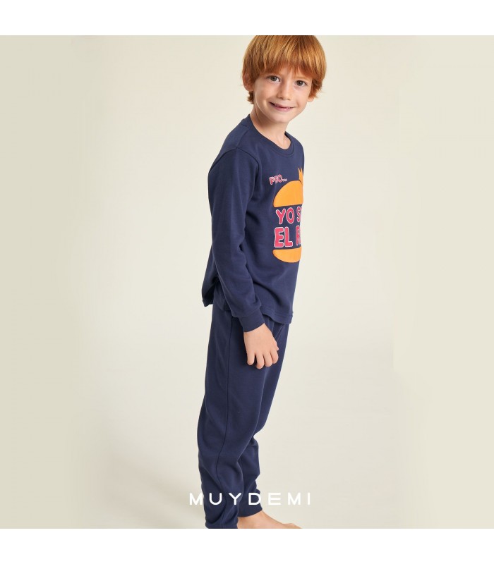 PIJAMA NIÑO HAMBURGUESA MUYDEMI