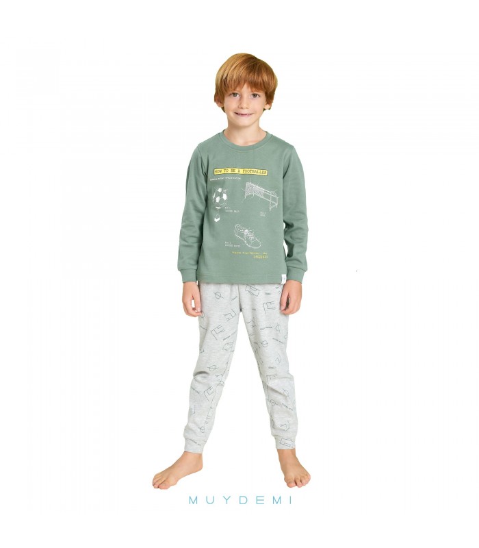 PIJAMA NIÑO FOOTBALL MUYDEMI