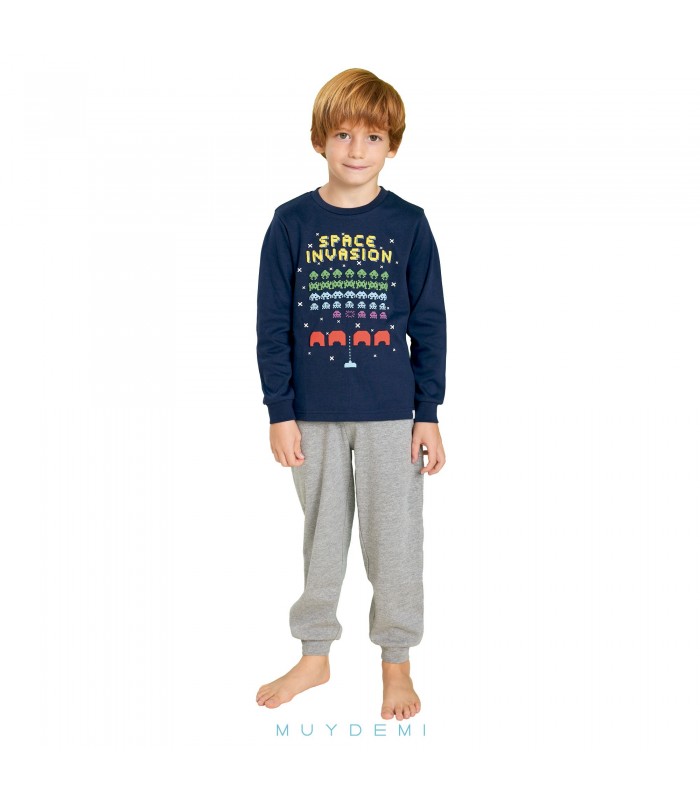 PIJAMA NIÑO SPACE GAME MUYDEMI