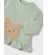 CONJUNTO POLAINA OSITO BEBÉ NIÑA MAYORAL