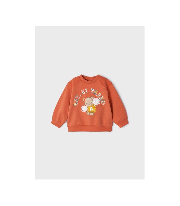 SUDADERA BÉBE NIÑA OSITA MAYORAL