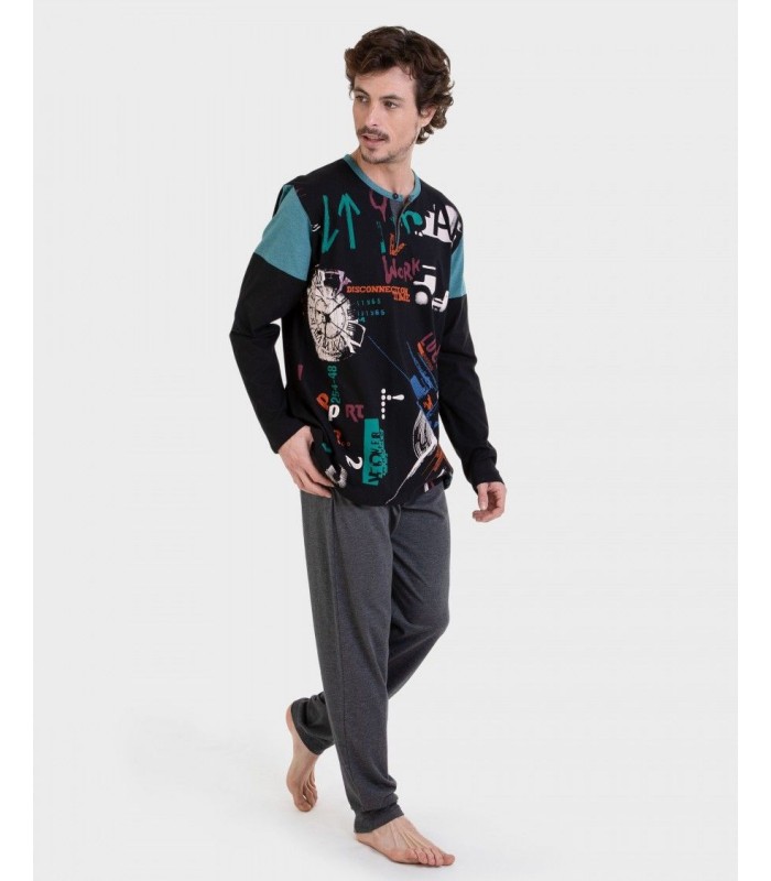 PIJAMA HOMBRE "DISCONECTION TIME" MASSANA