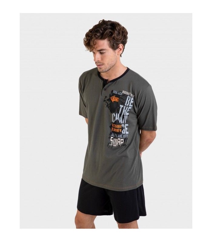 PIJAMA HOMBRE BE THE CHANGE MASSANA