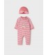 PIJAMA BÉBE NIÑA CON GORRO RATÓN MAYORAL