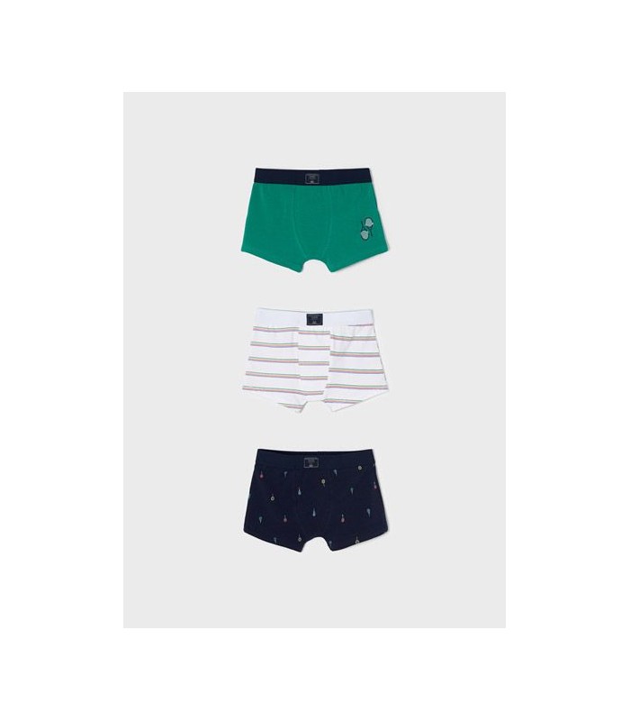 PACK TRES BOXERS NIÑO RAQUETAS MAYORAL