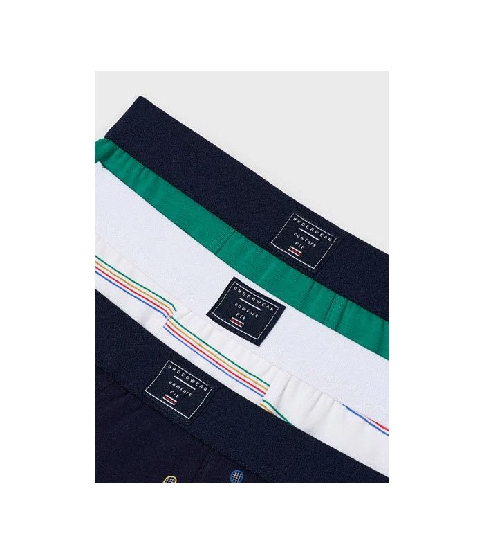 PACK TRES BOXERS NIÑO RAQUETAS MAYORAL