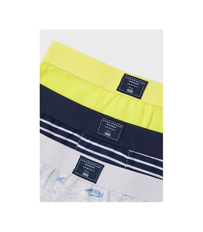 PACK TRES BOXERS NIÑO PECES MAYORAL