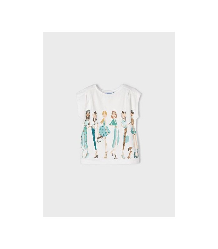 CAMISETA NIÑA MUÑECAS MAYORAL