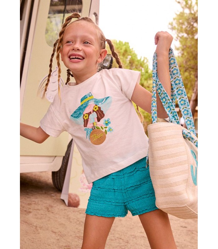 CONJUNTO SHORT FANTASIA NIÑA MAYORAL