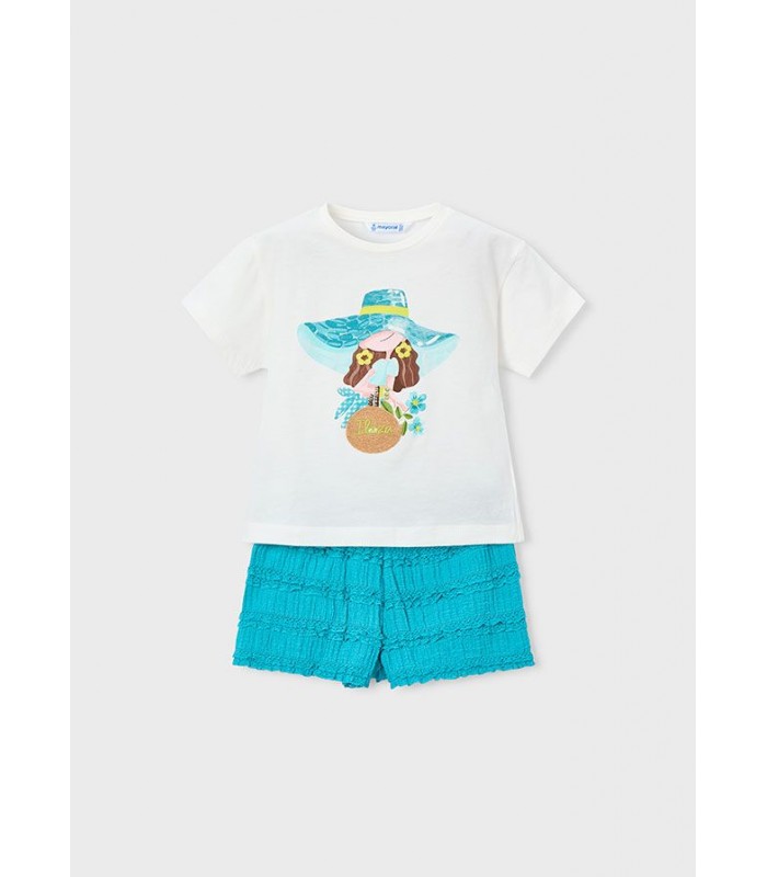 CONJUNTO SHORT FANTASIA NIÑA MAYORAL