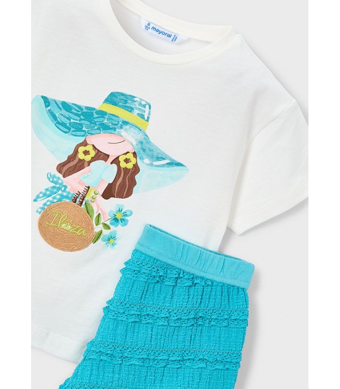 CONJUNTO SHORT FANTASIA NIÑA MAYORAL