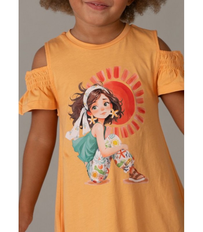 VESTIDO BOLSO NIÑA MAYORAL