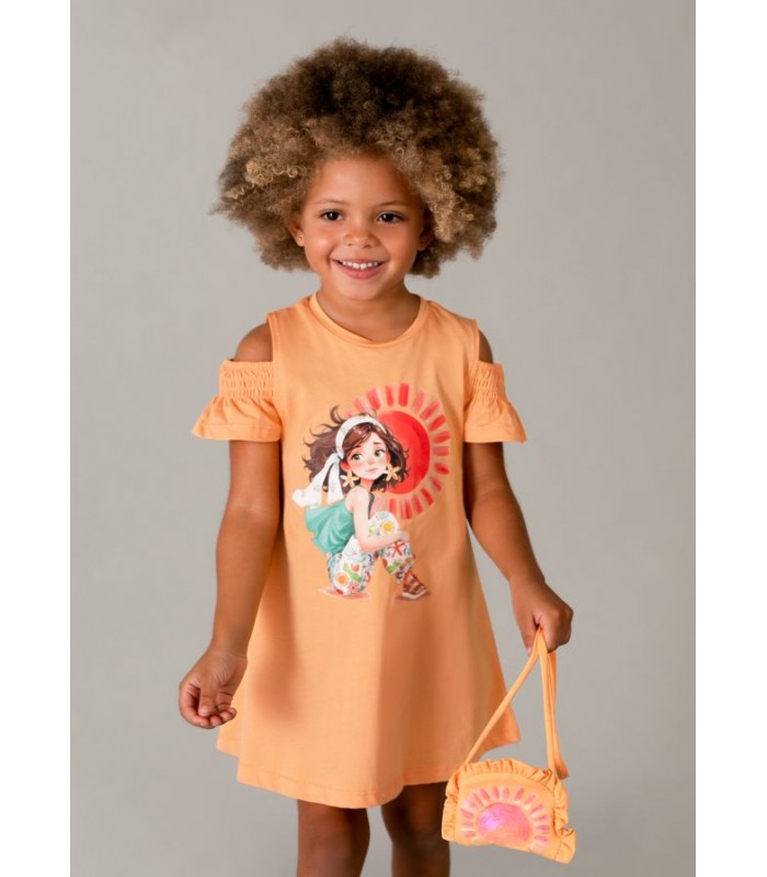 VESTIDO BOLSO NIÑA MAYORAL