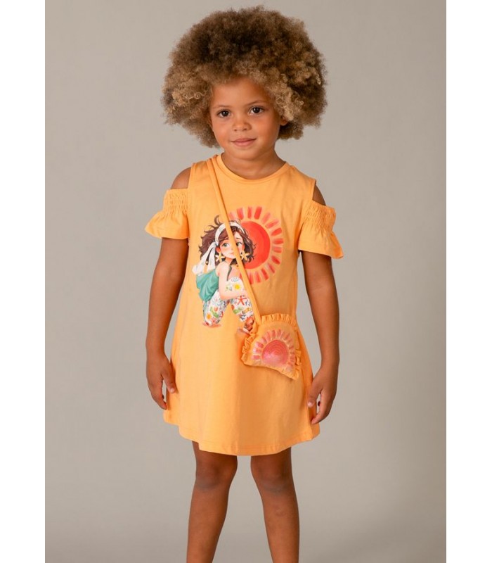 VESTIDO BOLSO NIÑA MAYORAL