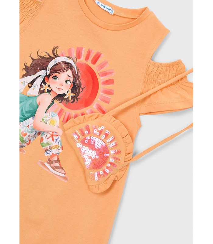 VESTIDO BOLSO NIÑA MAYORAL